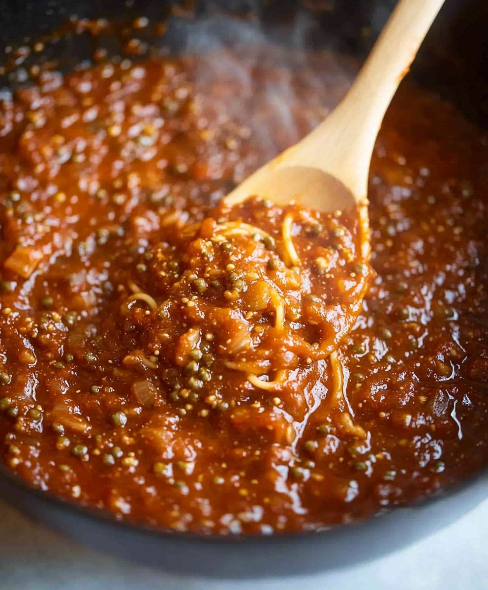 sauce spaghetti délicieuse