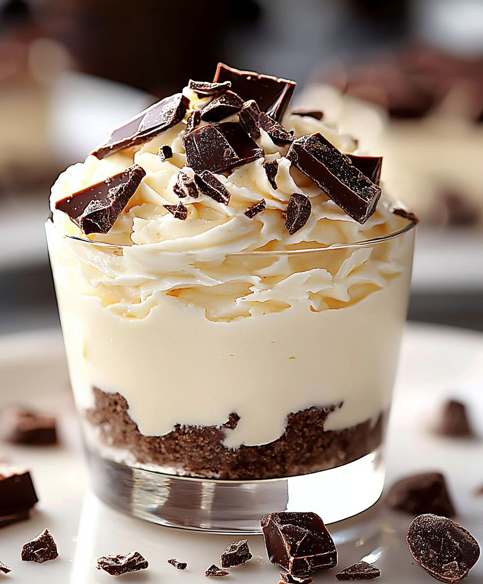 Mousse Chocolat Blanc Mascarpone