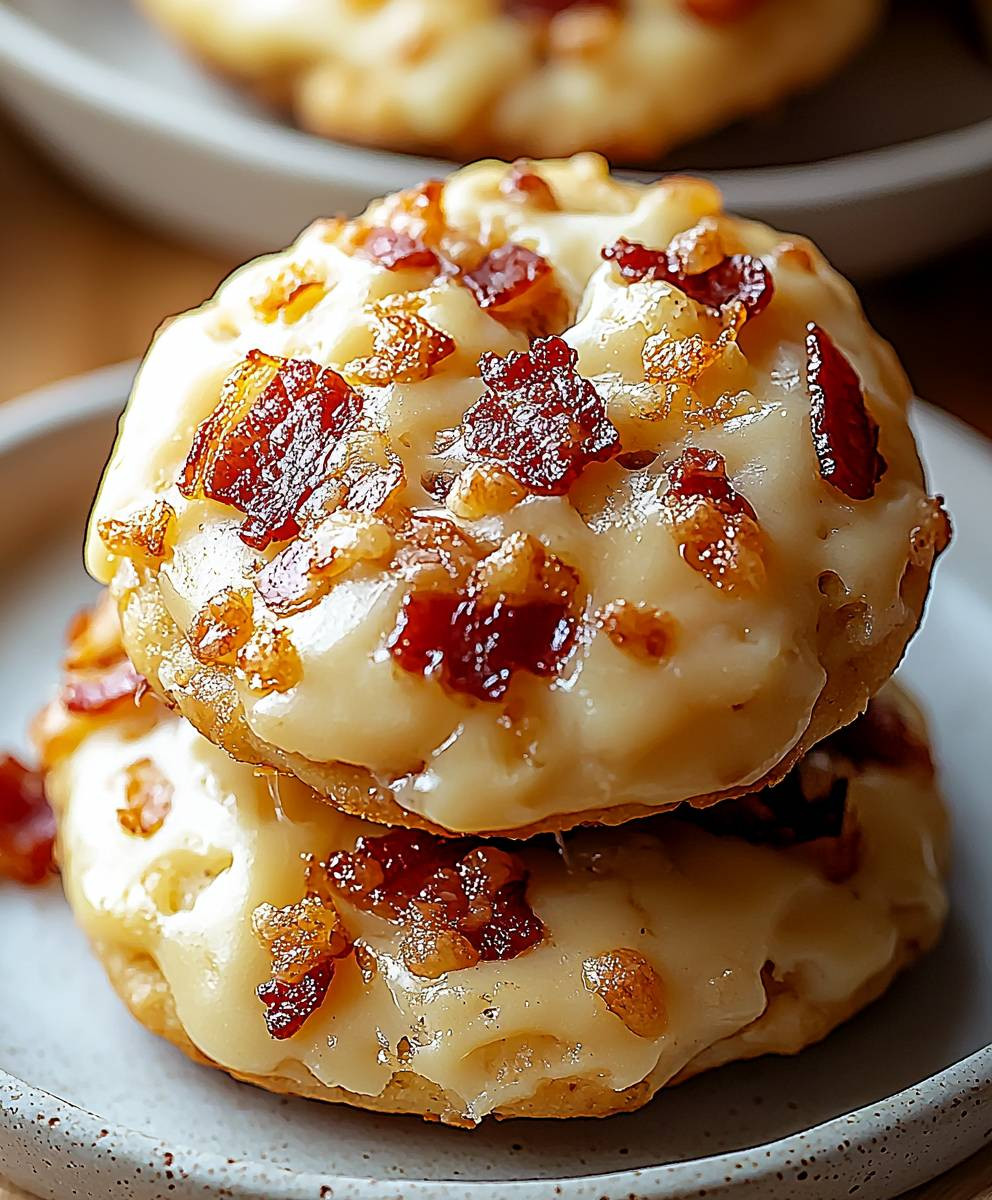 Cookies salés lardons reblochon