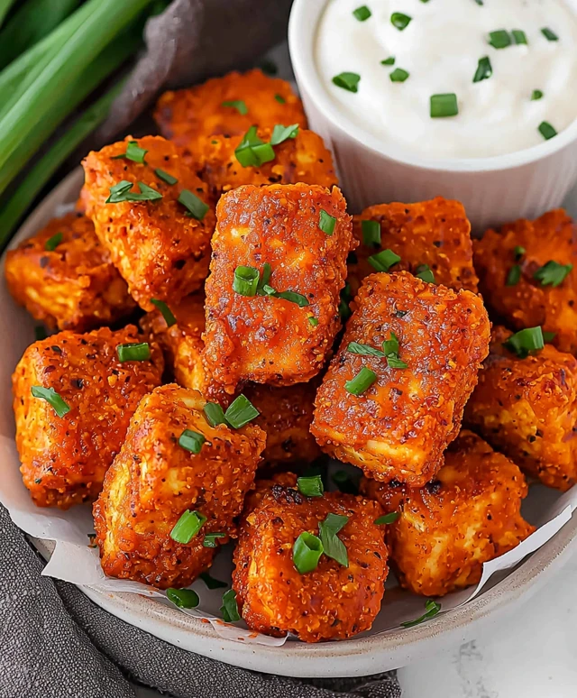 Ailes de tofu Buffalo