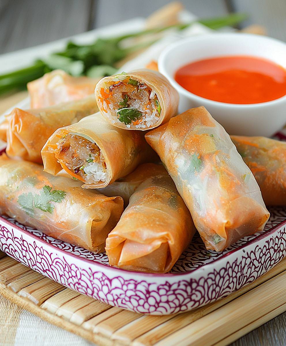 Rouleaux de printemps faciles