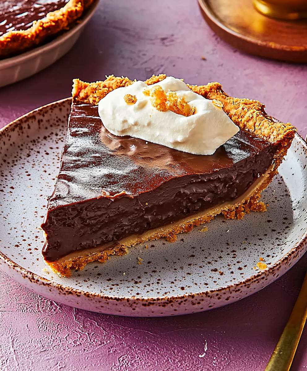 Tarte au chocolat délicieuse
