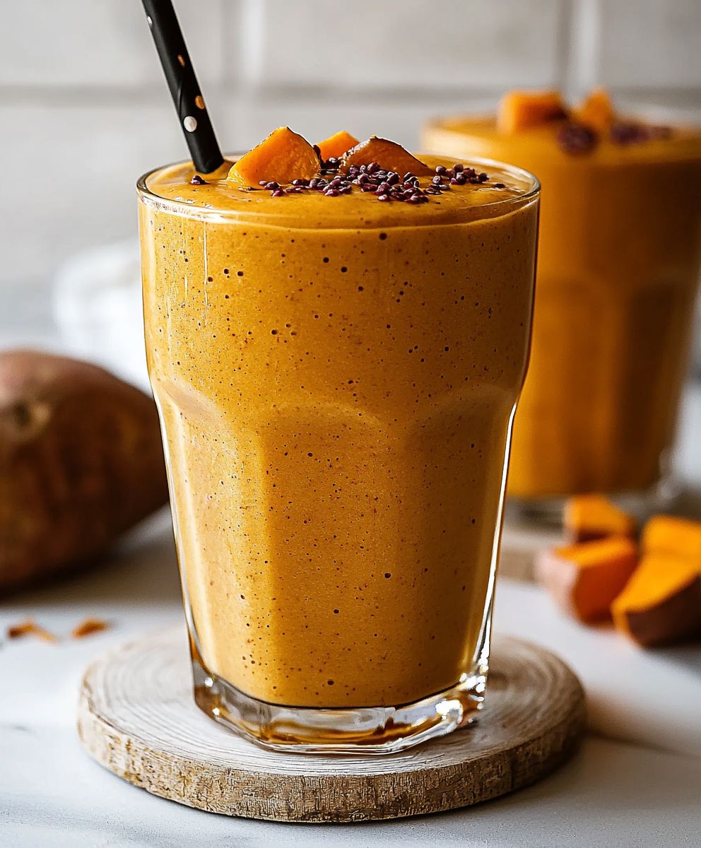 Smoothie patate douce