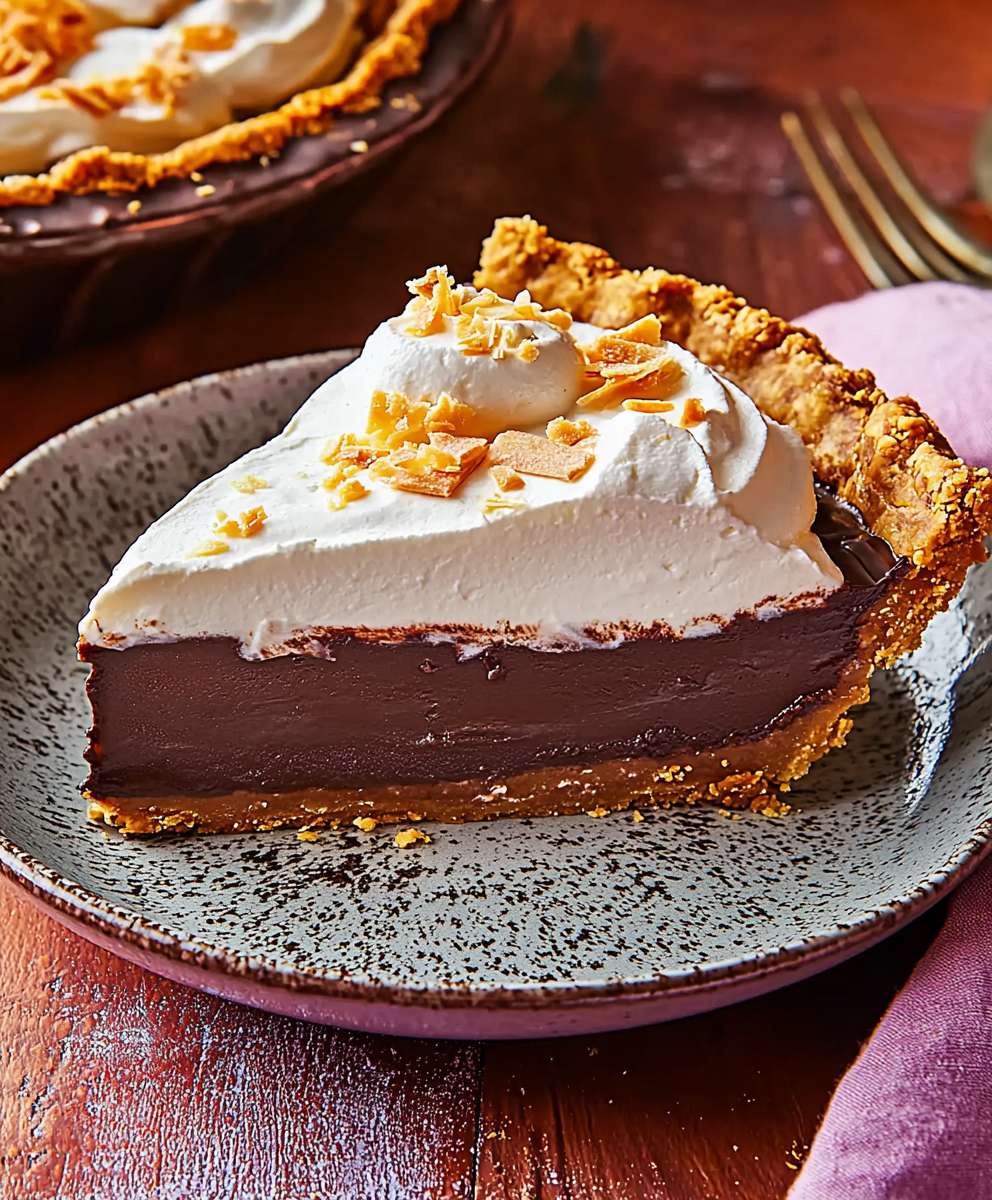 Tarte au chocolat délicieuse