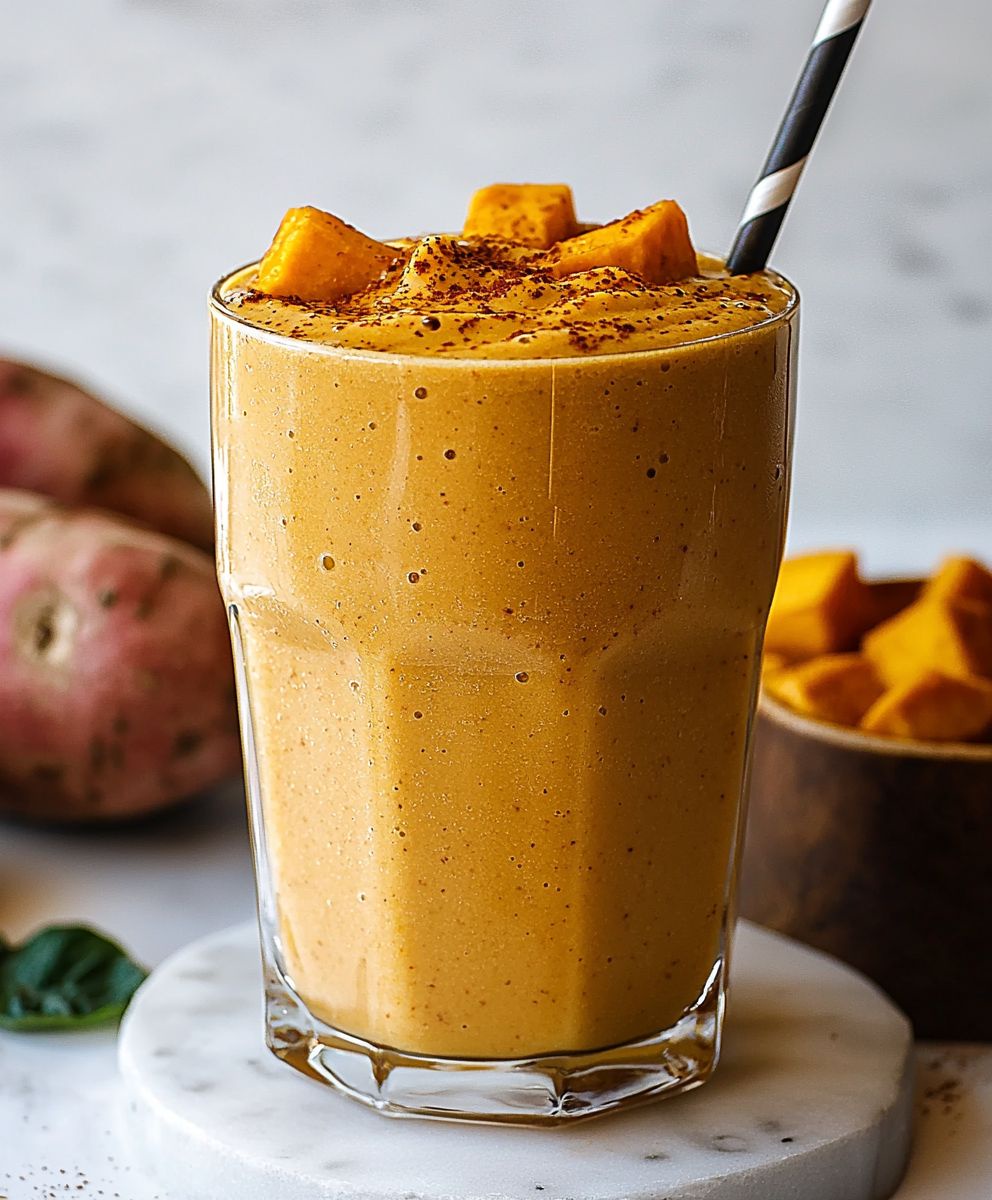 Smoothie patate douce