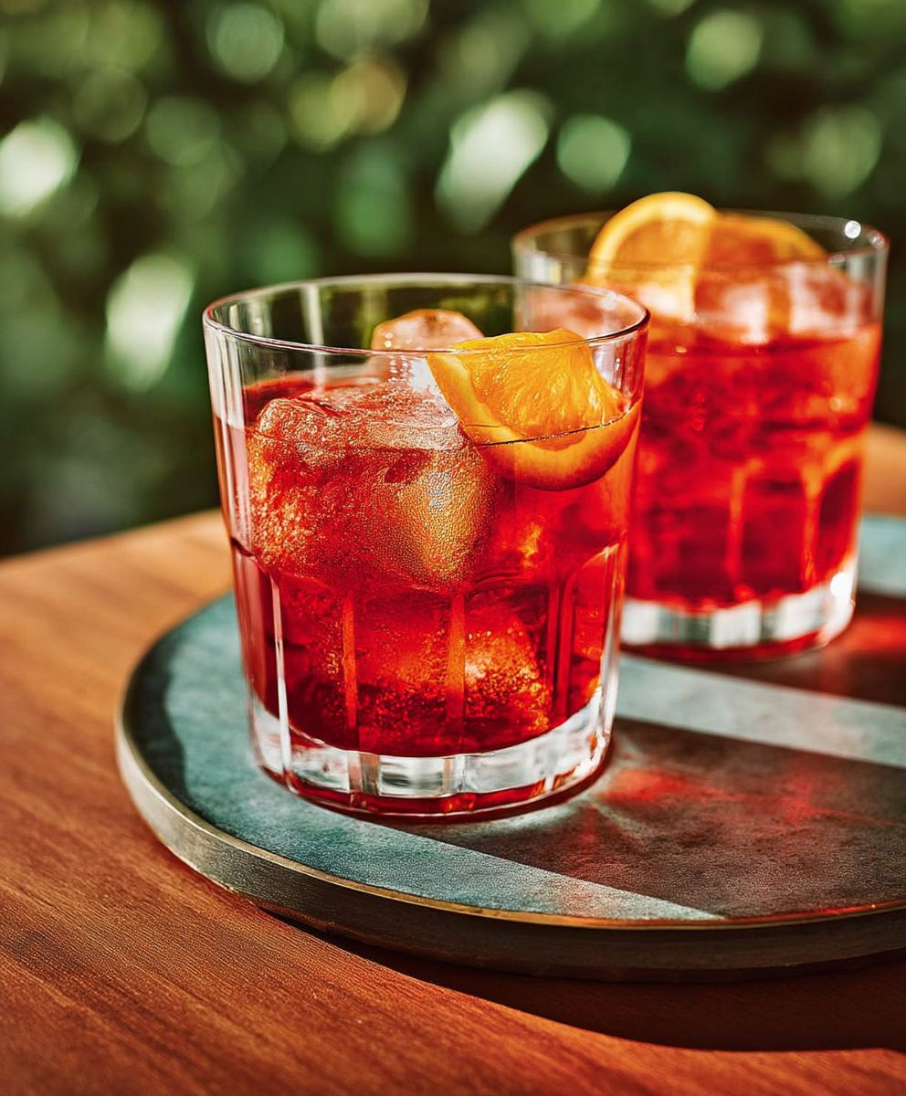 Negroni sbagliato cocktail