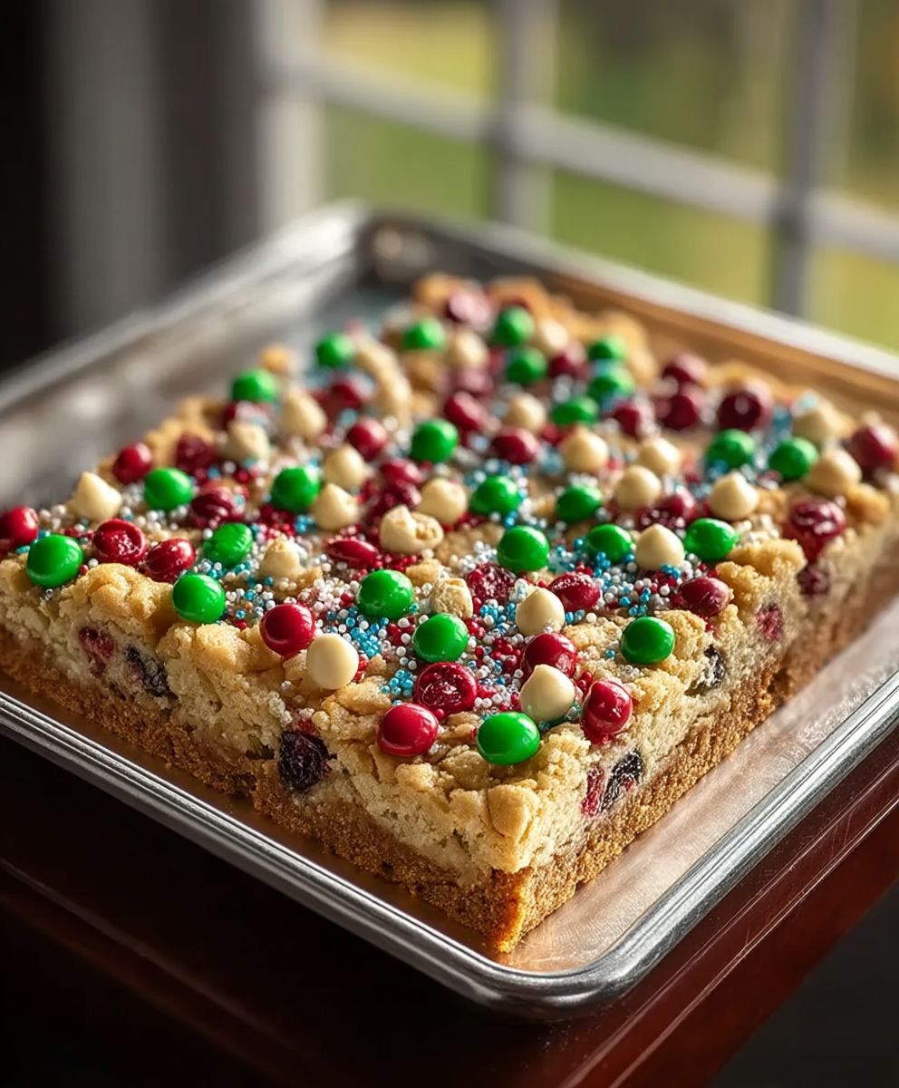 Barres cookies Noel faciles