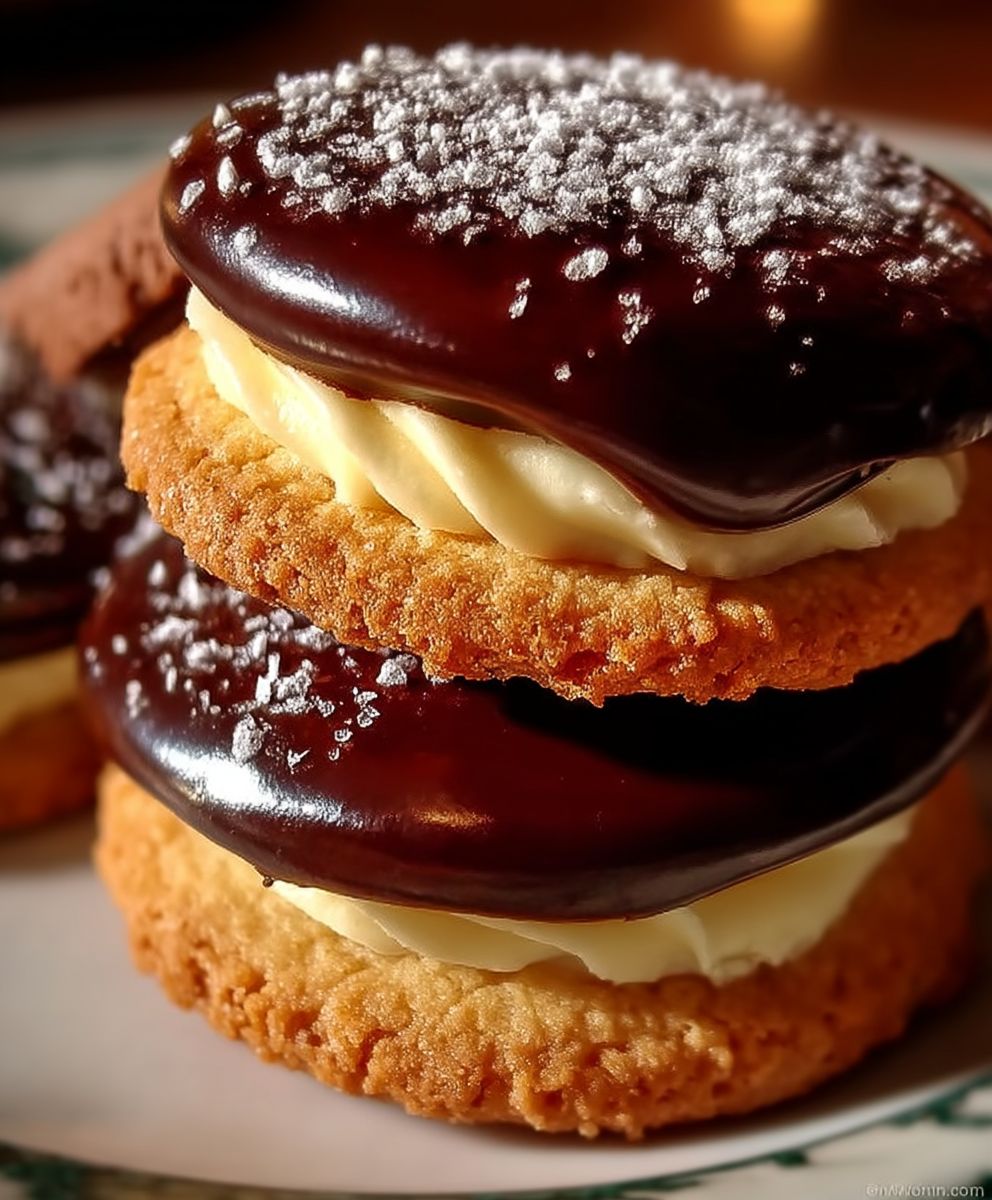 Biscuits tarte crème Boston