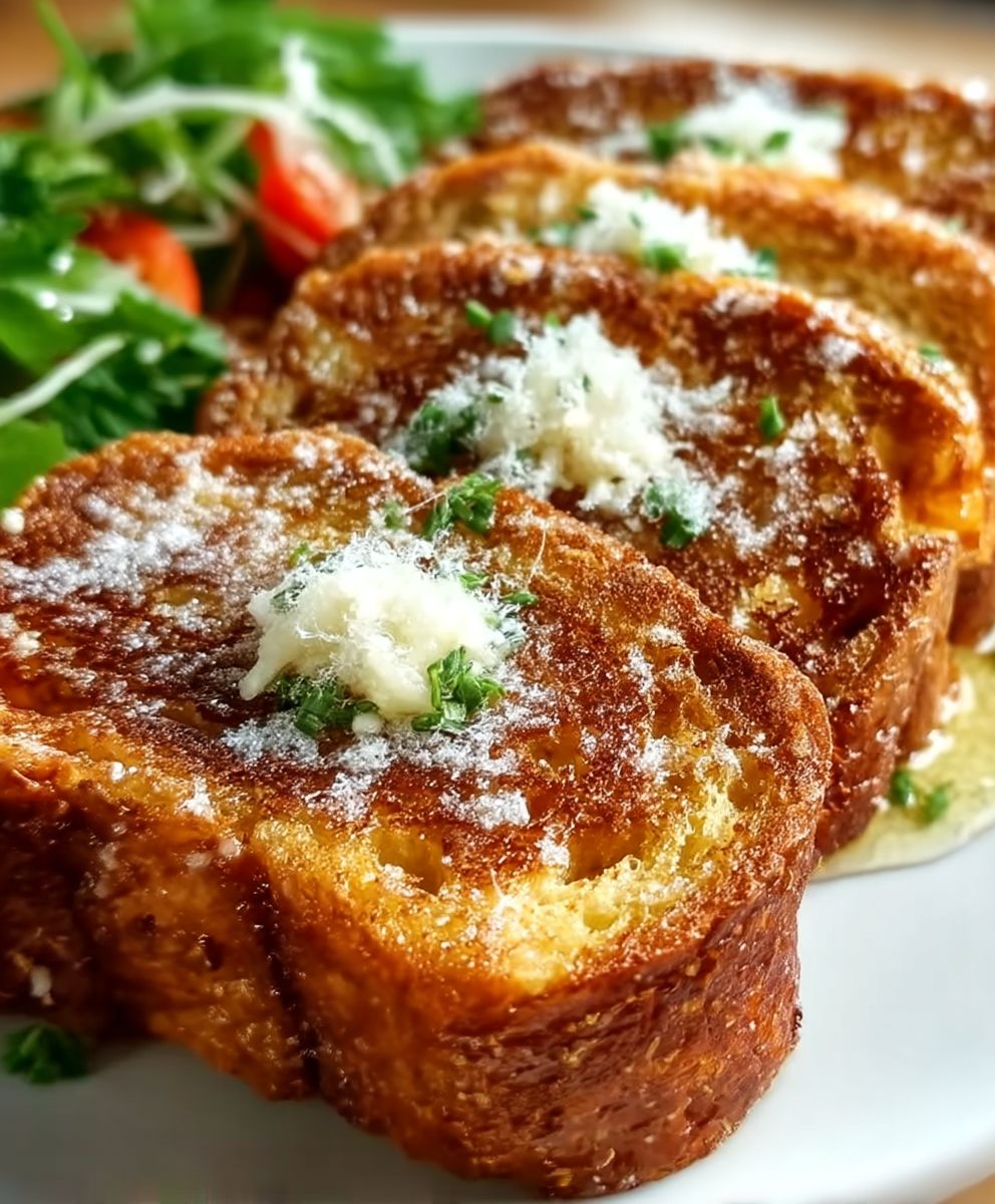 Pain perdu salé facile