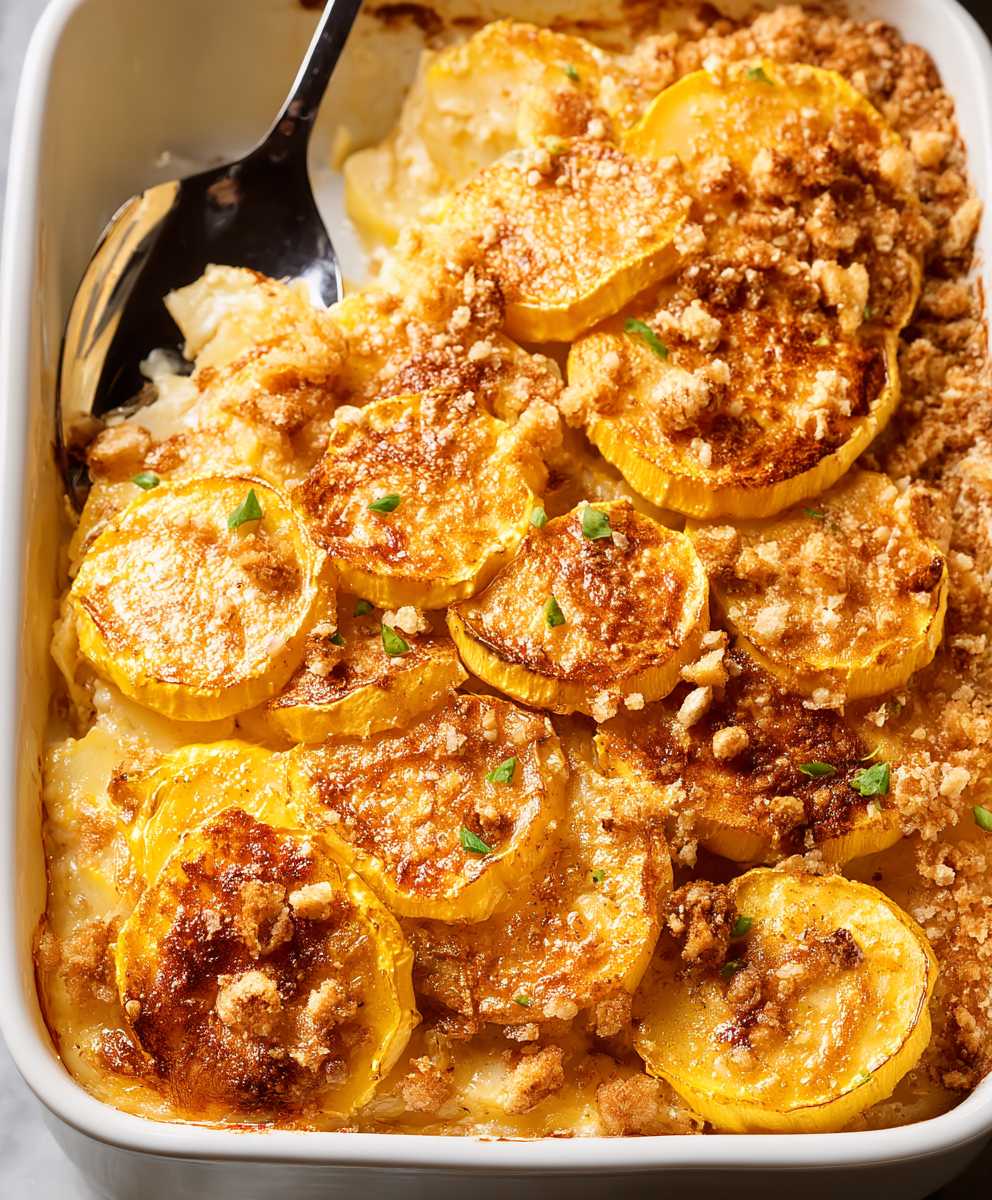 Casserole courge jaune