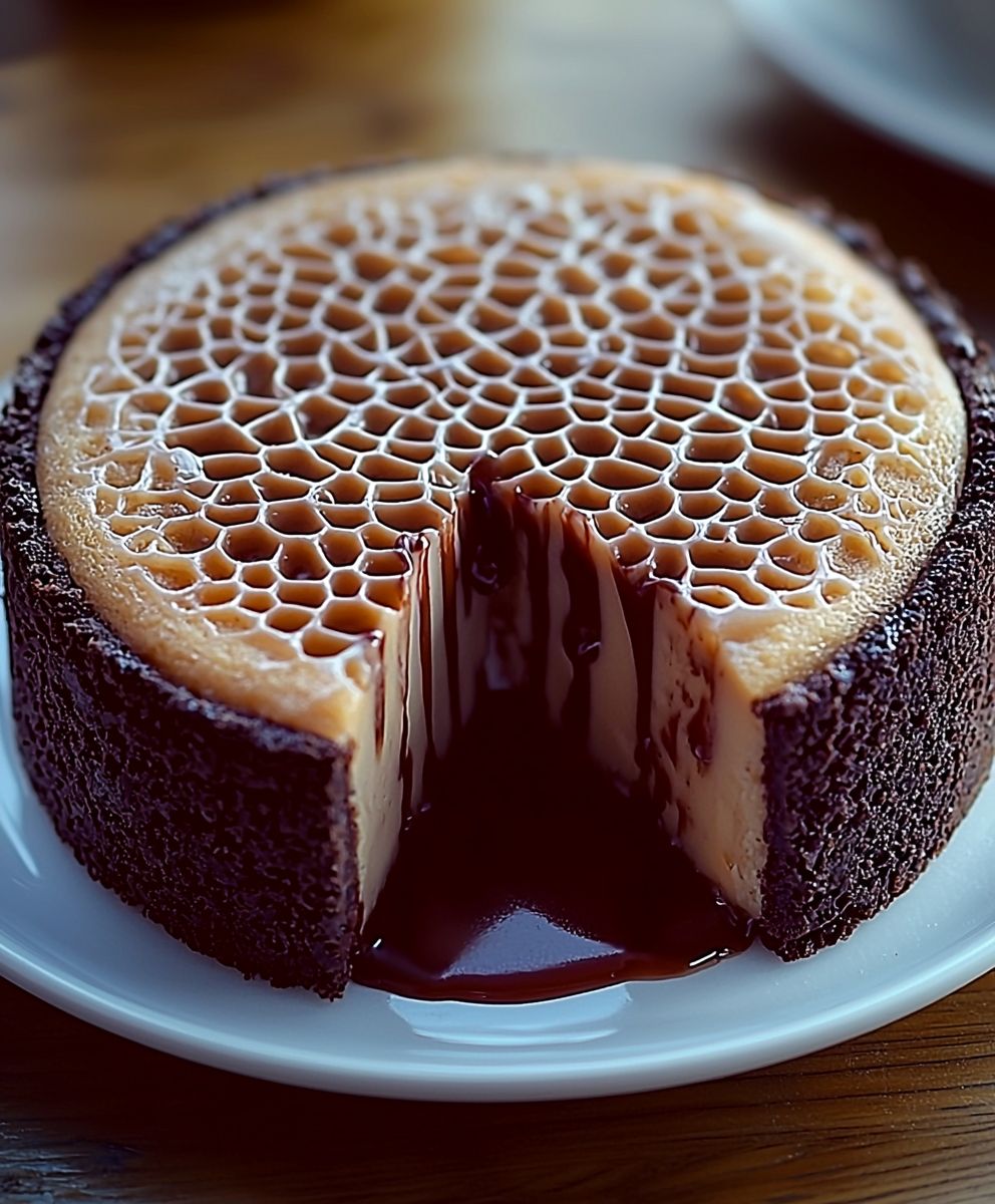 Gâteau chocolat croûte croquante fondant