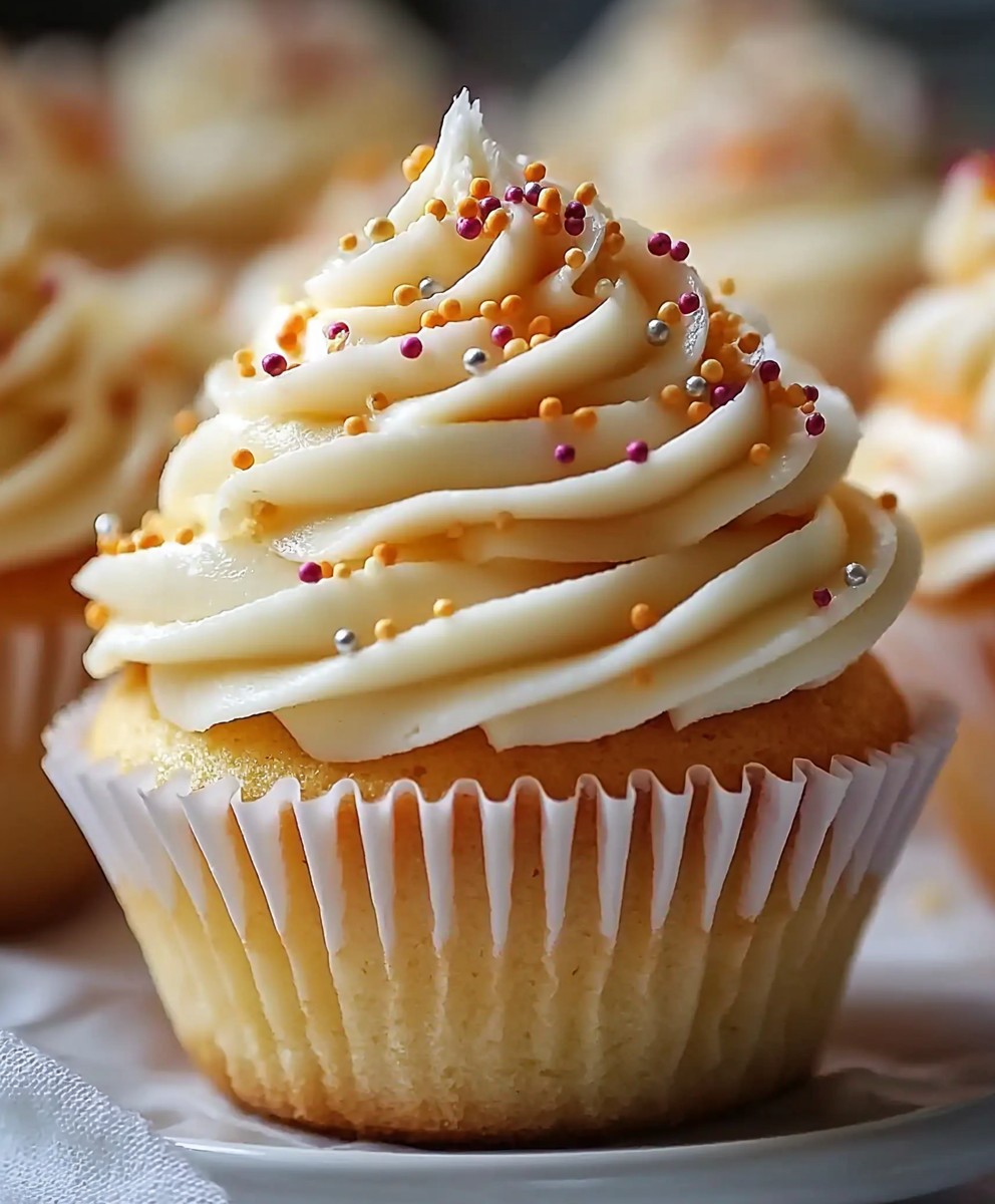 Cupcakes classiques vanille