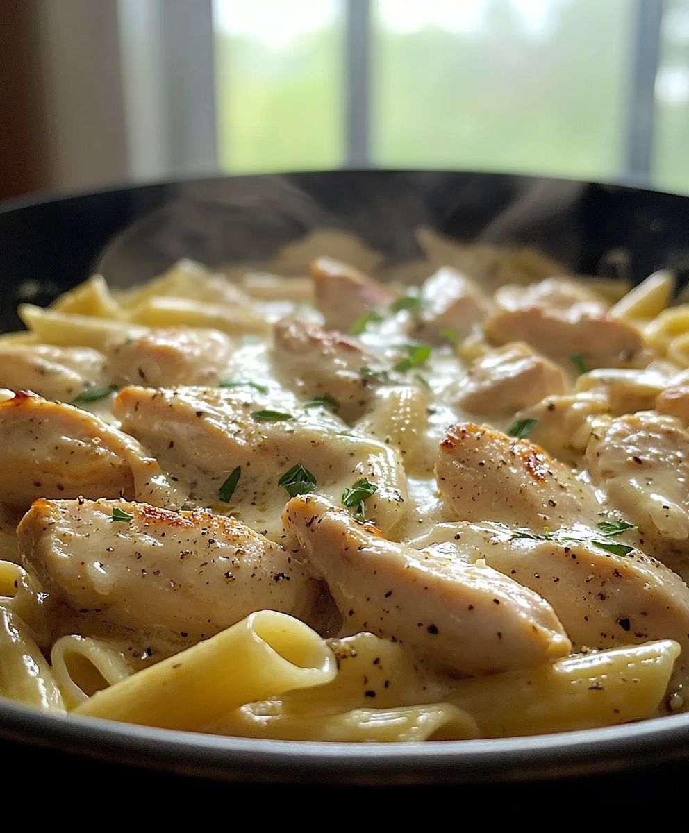 Poulet Alfredo classique