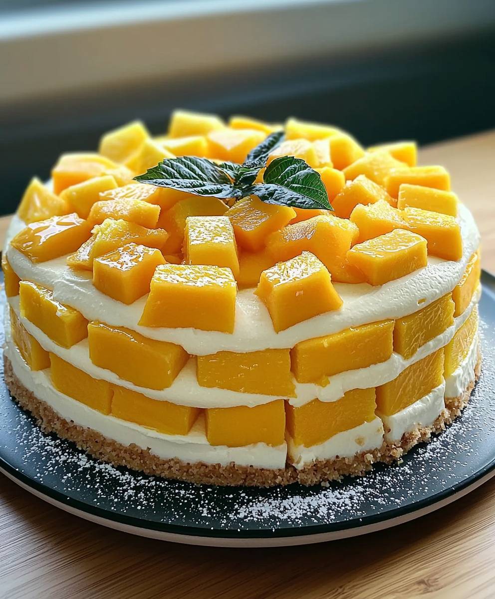 Crème de mangue facile