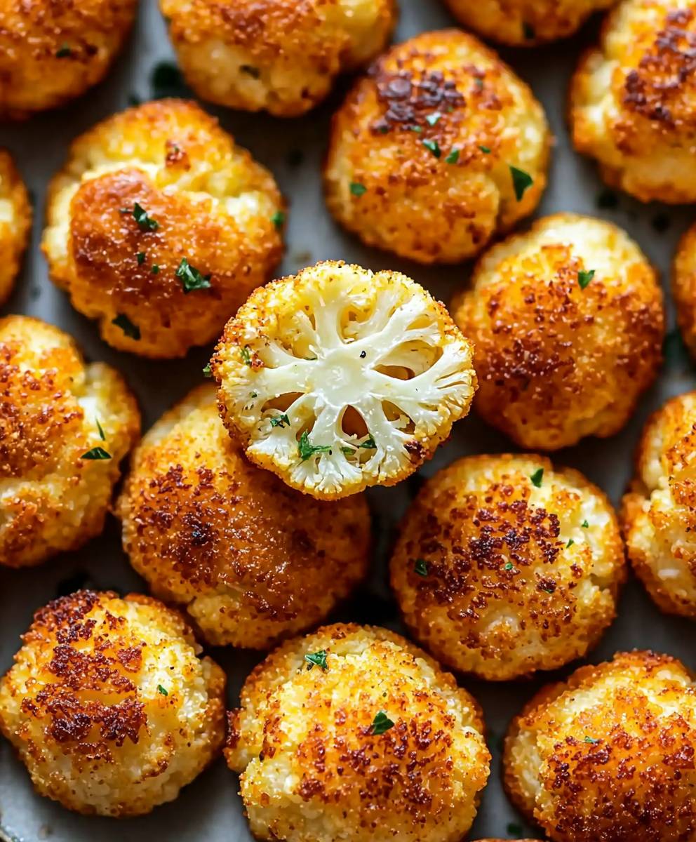 Poppers chou fleur croquants