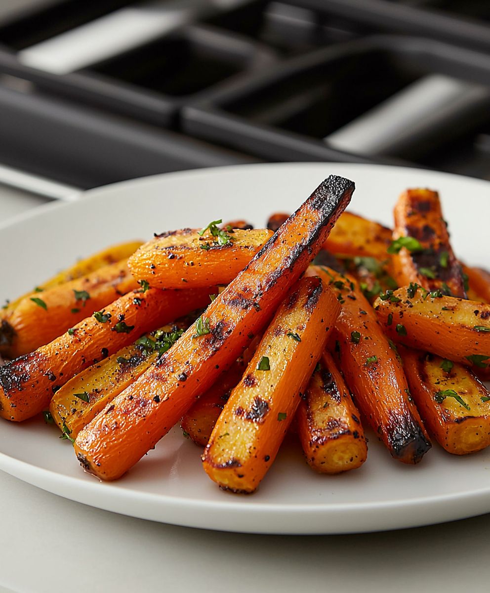 Carottes rôties air fryer Ninja