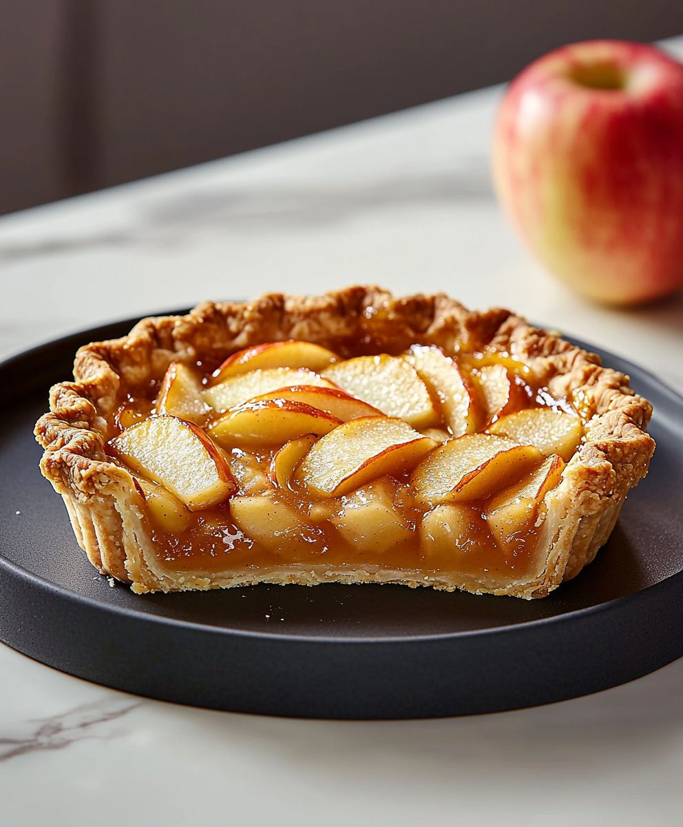 Tarte aux pommes air fryer Ninja