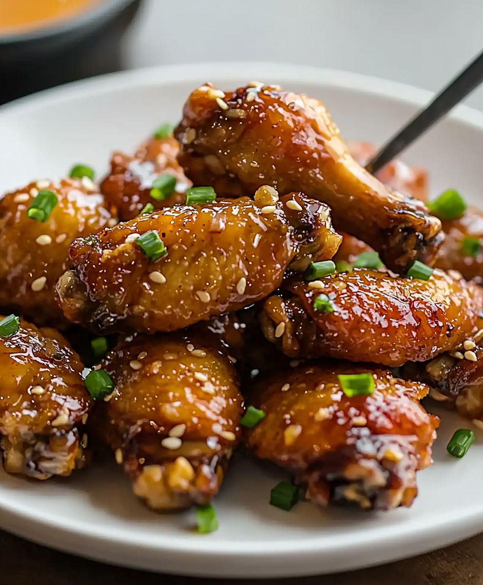 Ailes de poulet ail et soja