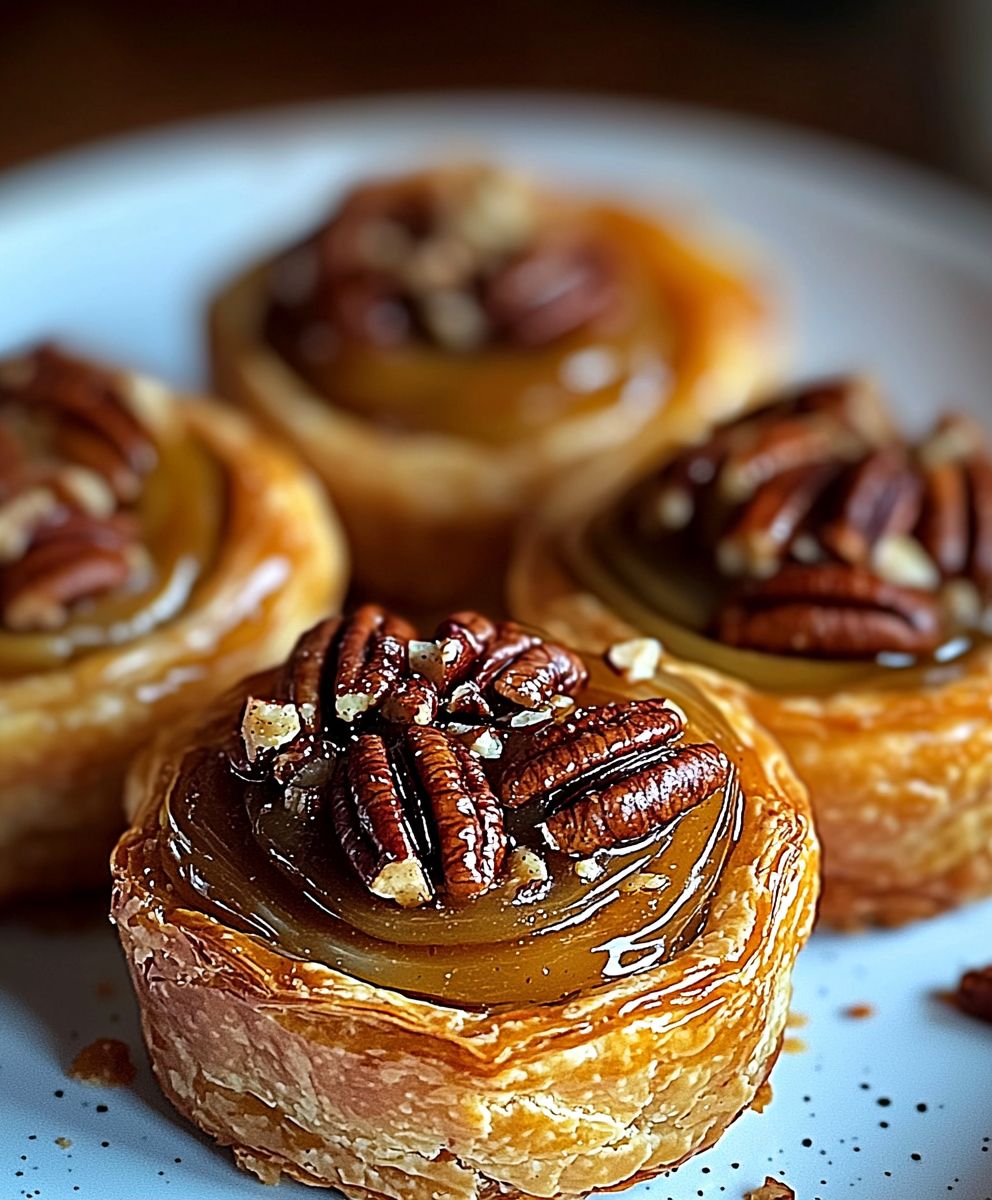 Tarte noix de pécan pâte feuilletée