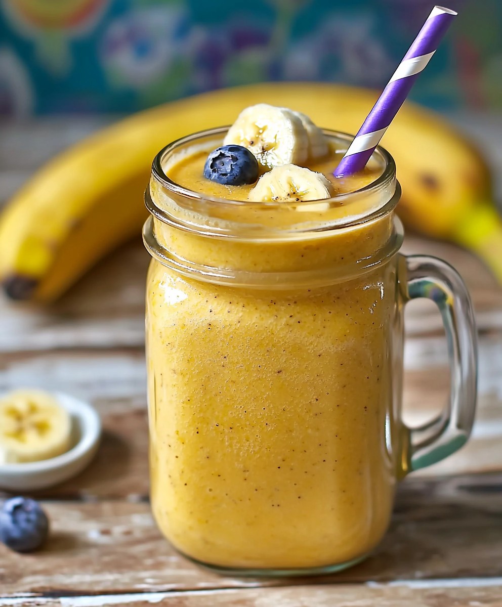 Smoothies banane facile