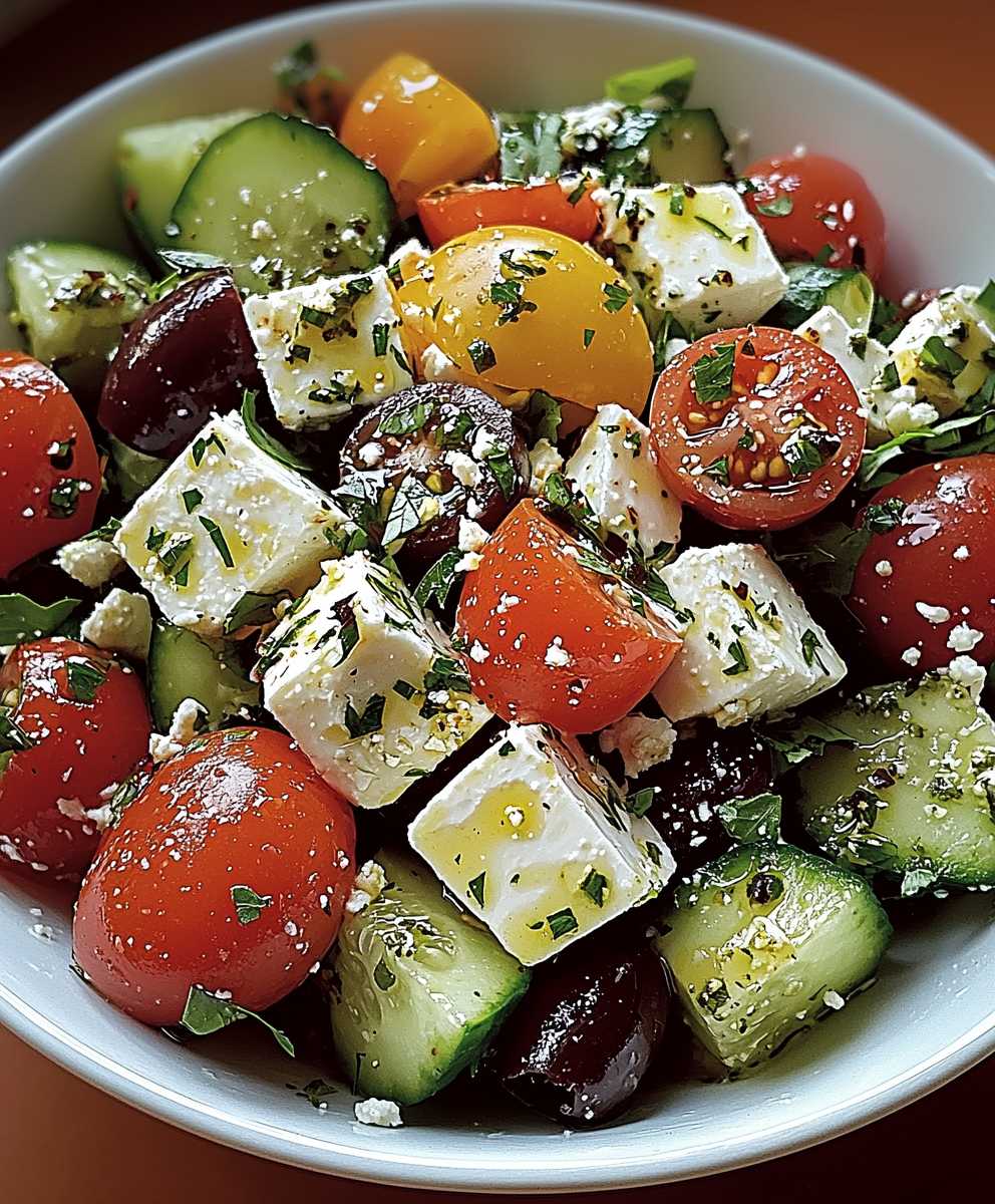 Salade grecque classique