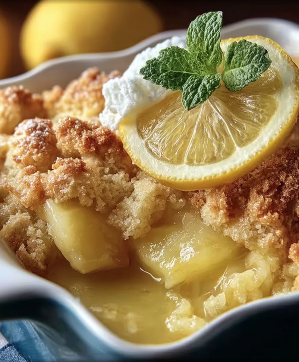 Cobbler magique citron