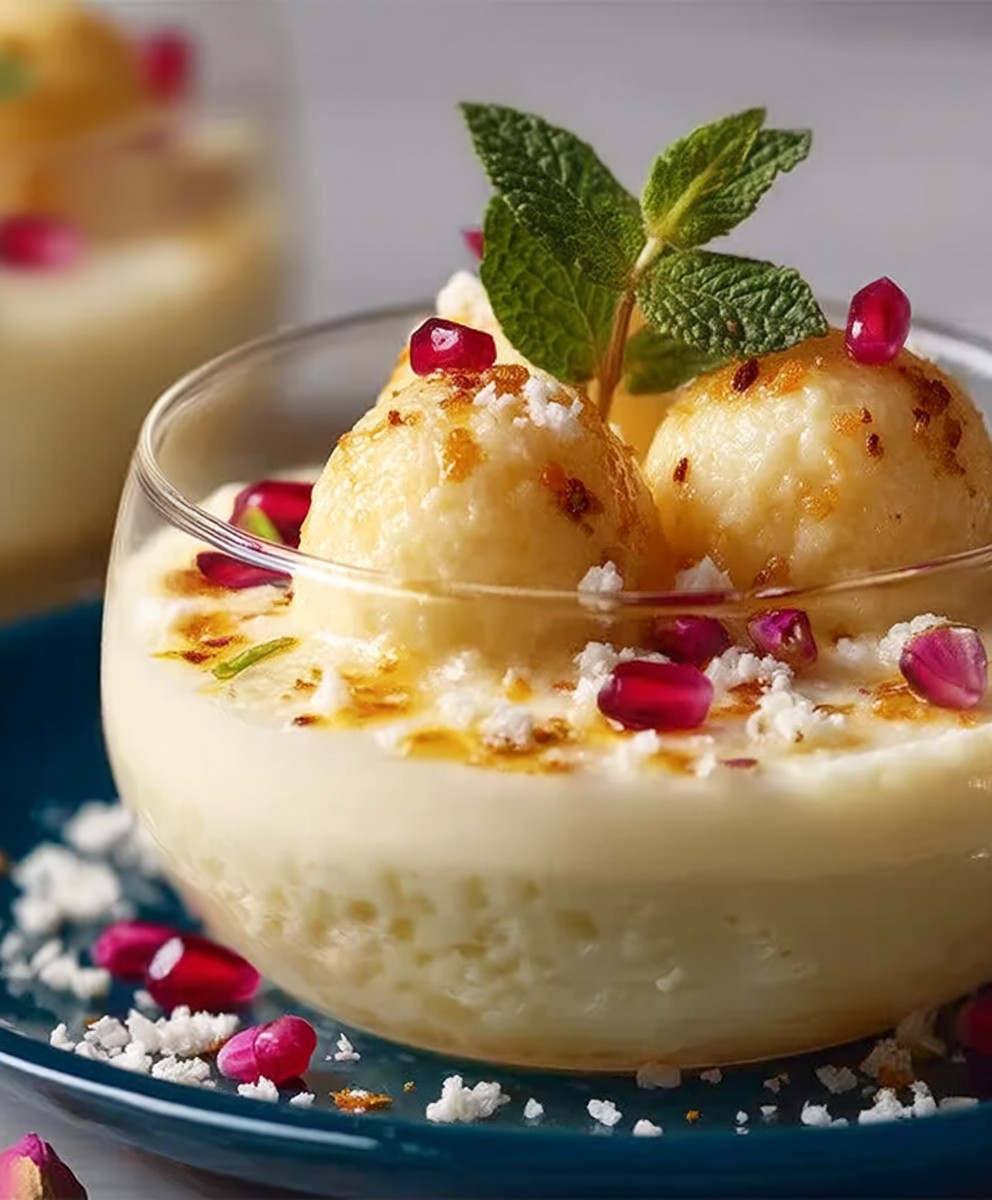 Rasgoula à la crème