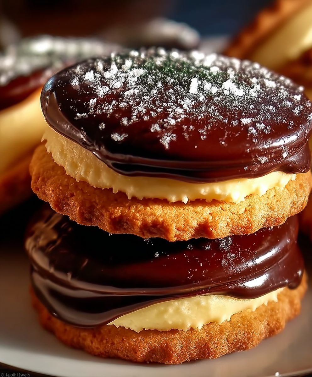 Biscuits tarte crème Boston