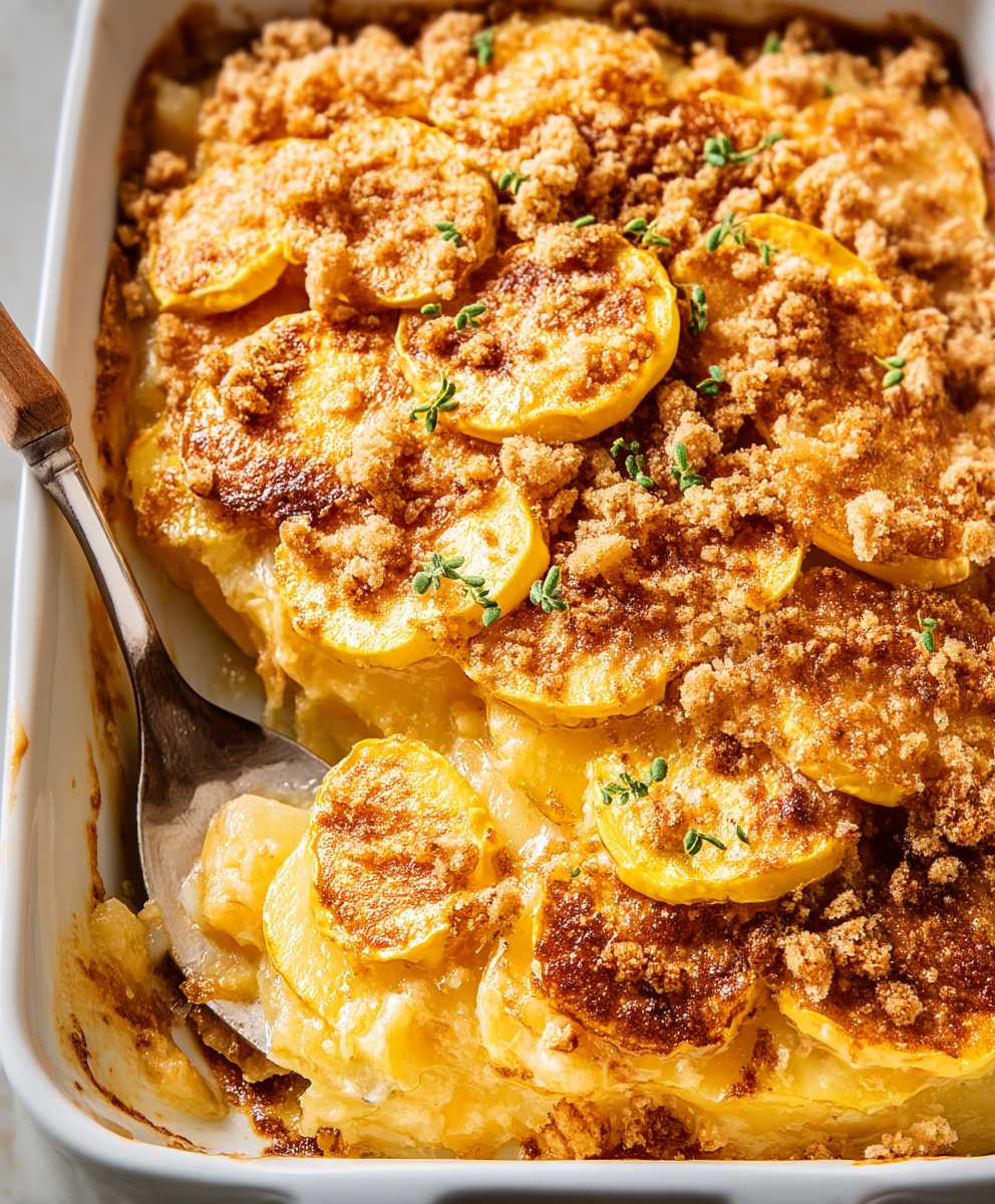 Casserole courge jaune