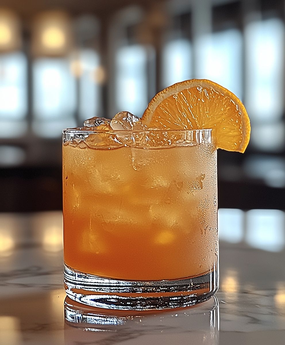 Cocktail Tonnerre à l'Orange