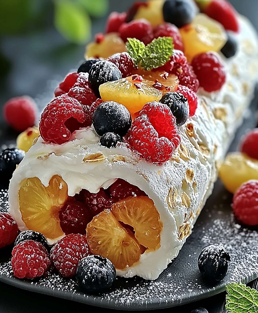 Buche yaourt fruits frais