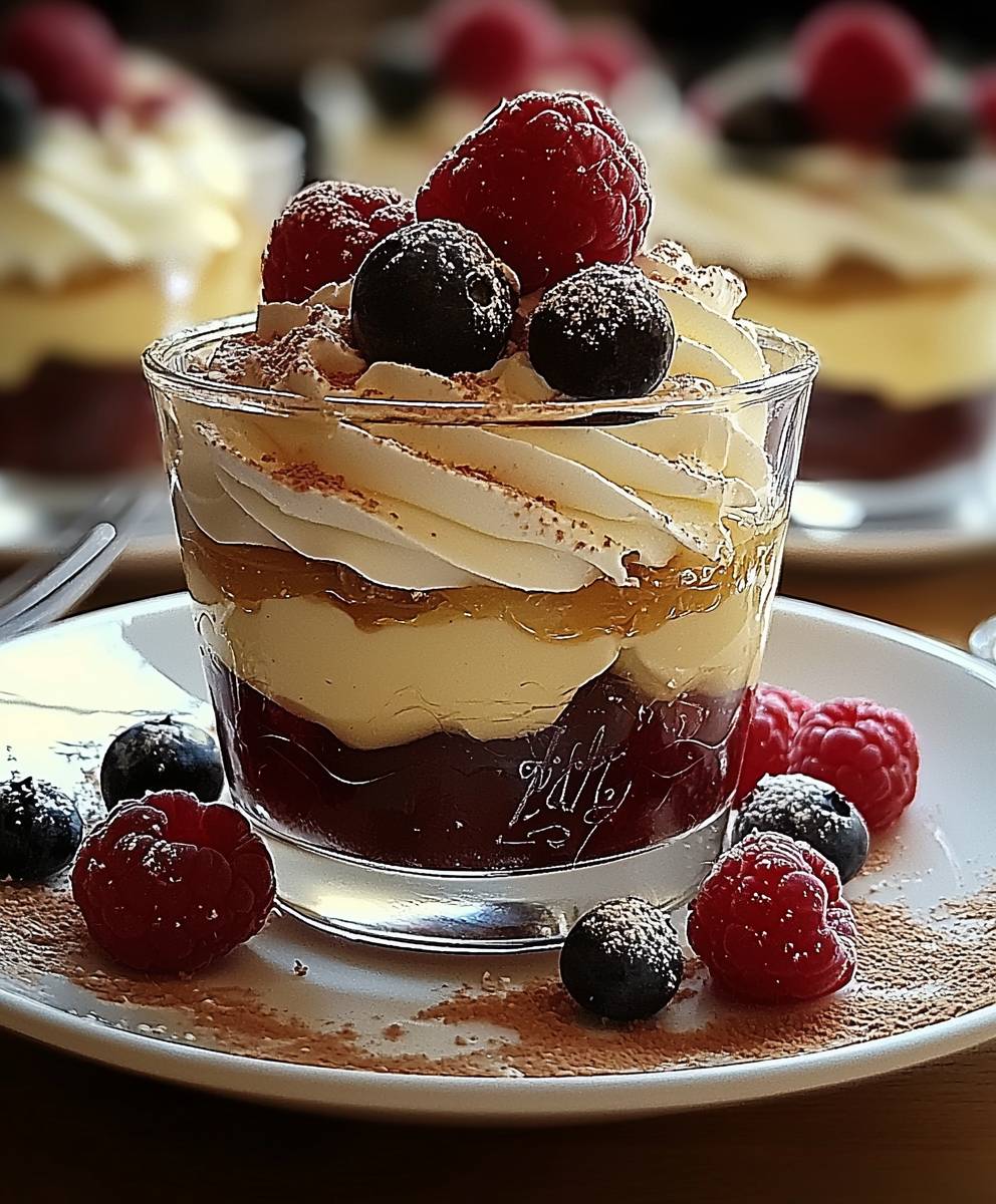 Verrines façon Bounty