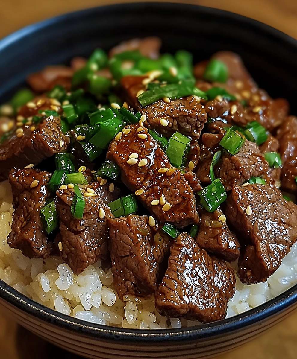 Bols boeuf sesame gingembre