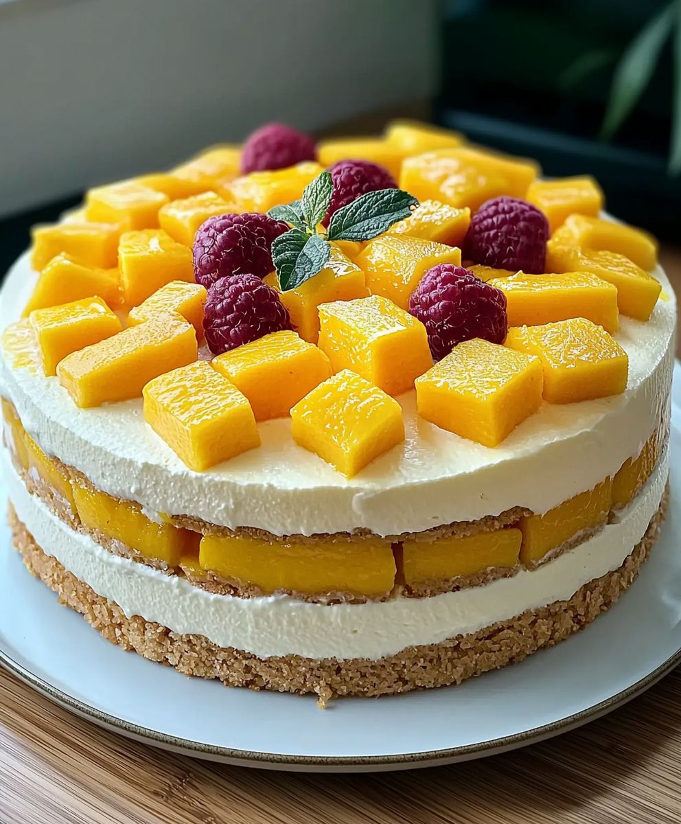 Crème de mangue facile