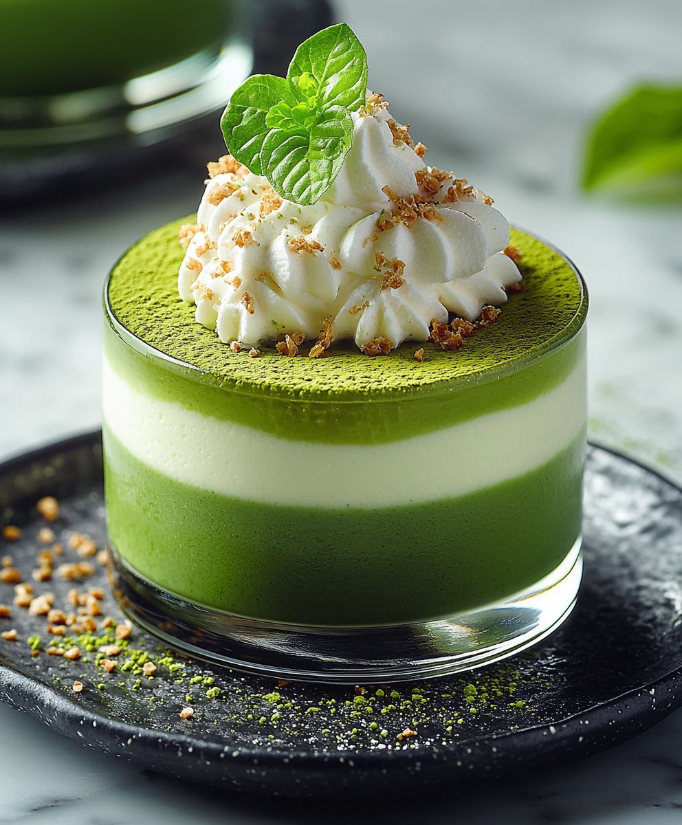 Mousse au Matcha