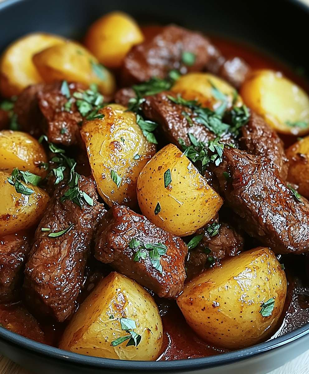 Sauté de boeuf pommes de terre