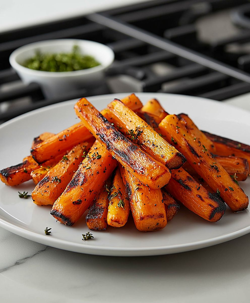 Carottes rôties air fryer Ninja