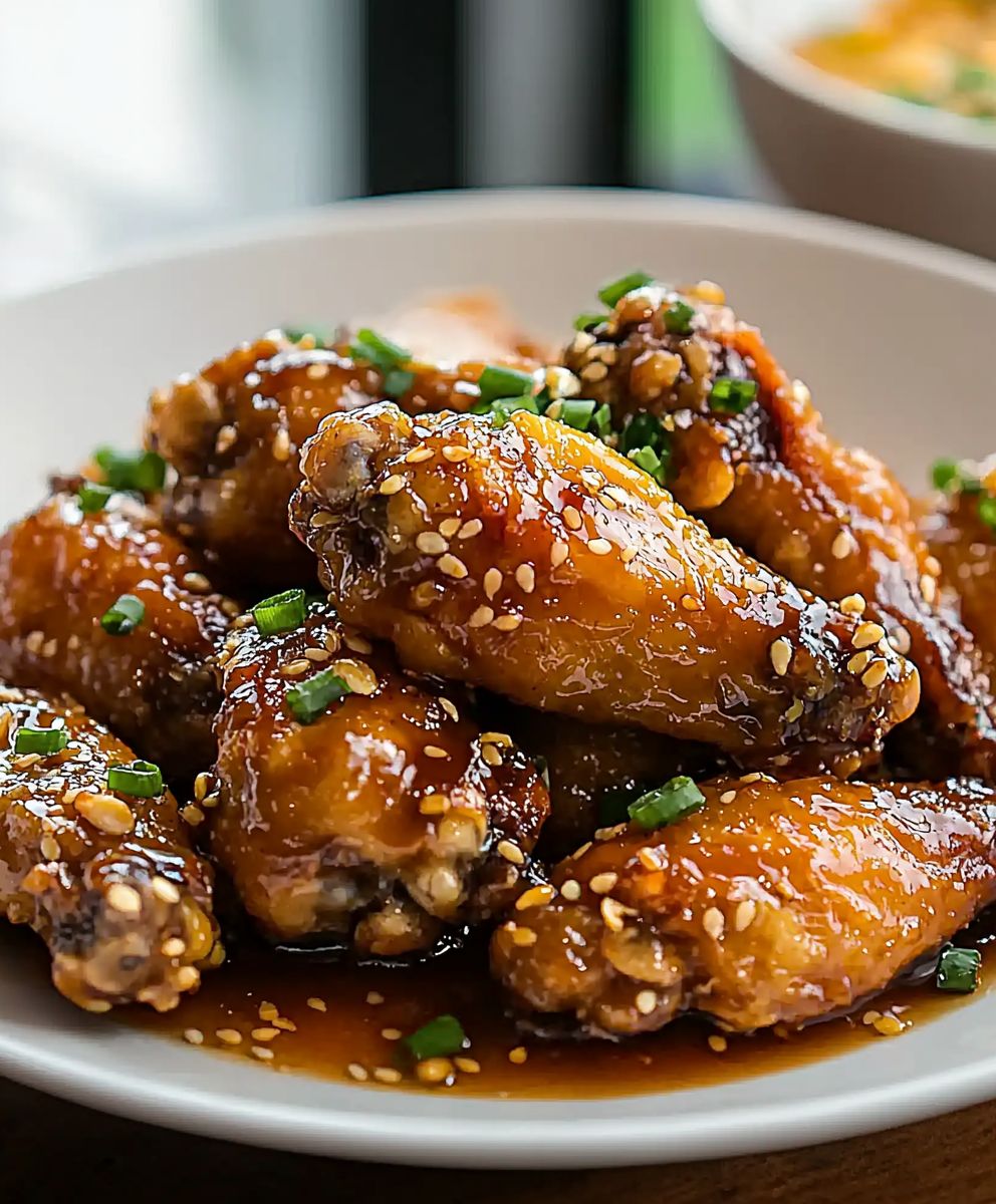 Ailes de poulet ail et soja