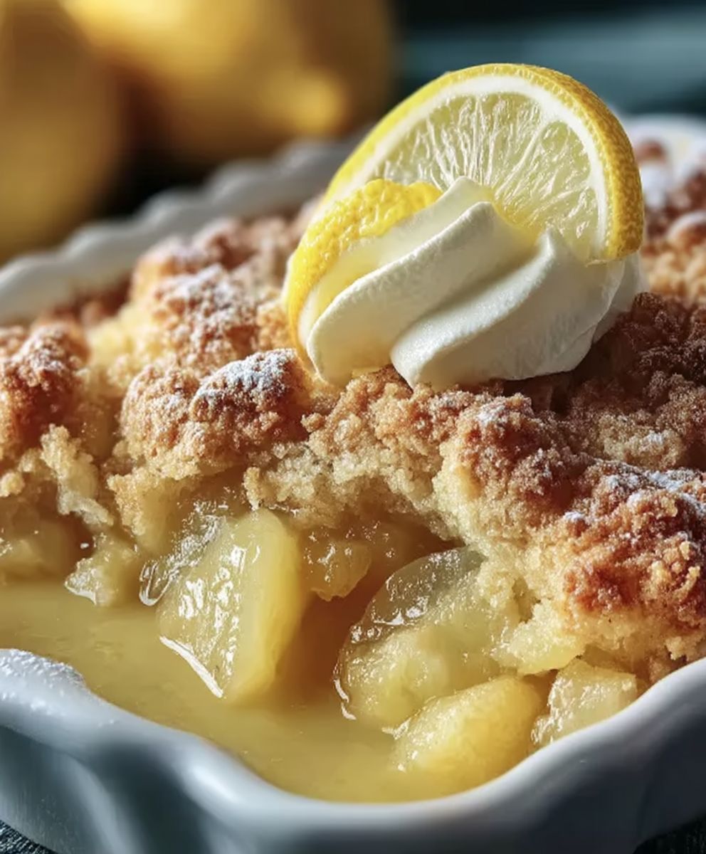 Cobbler magique citron