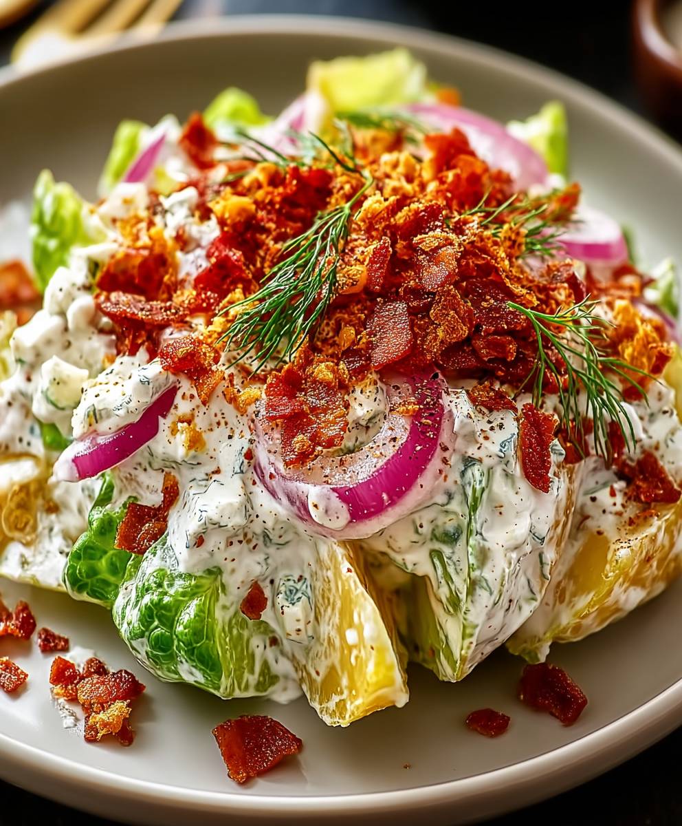 Salade de quartier chargée