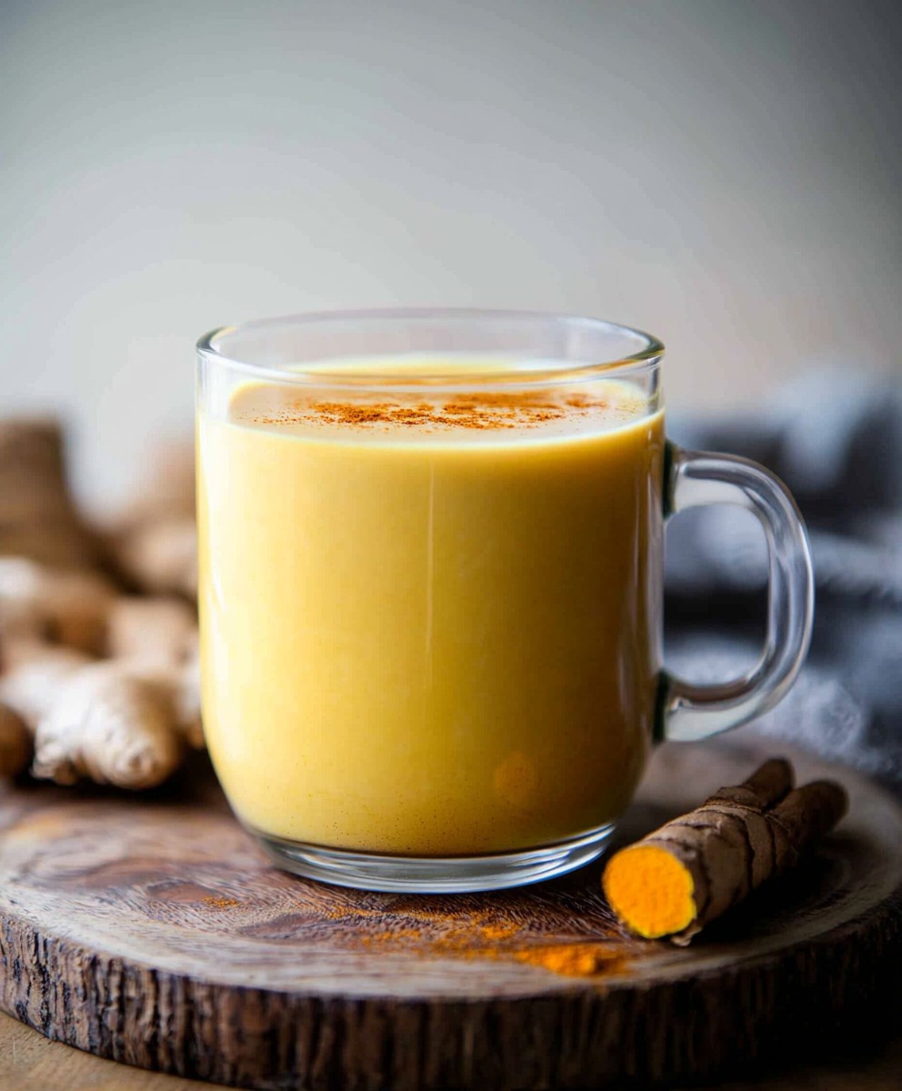 Lait doré épicé curcuma