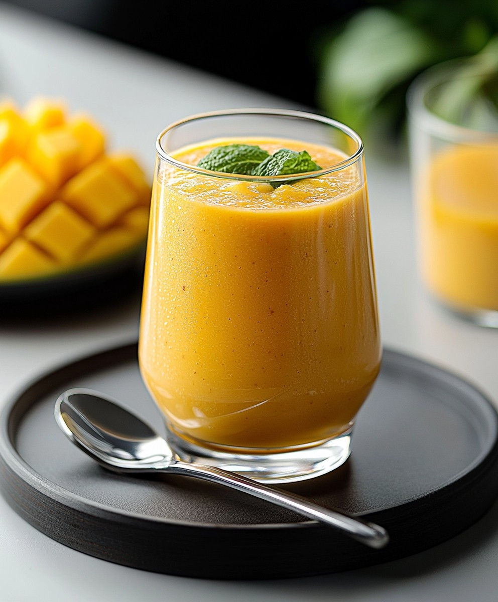 Smoothie mangue exotique