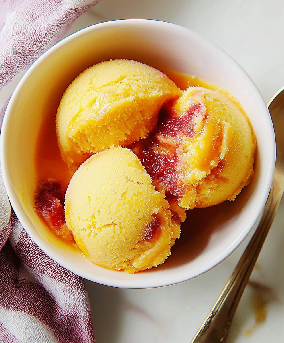 Sorbet mangonade facile