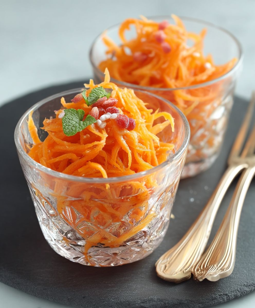 Salade de carottes râpées