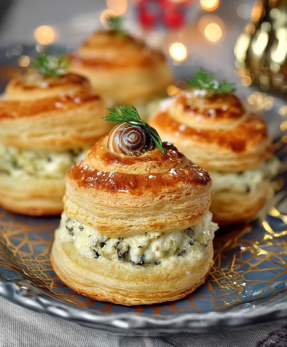 Escargots feuilletés