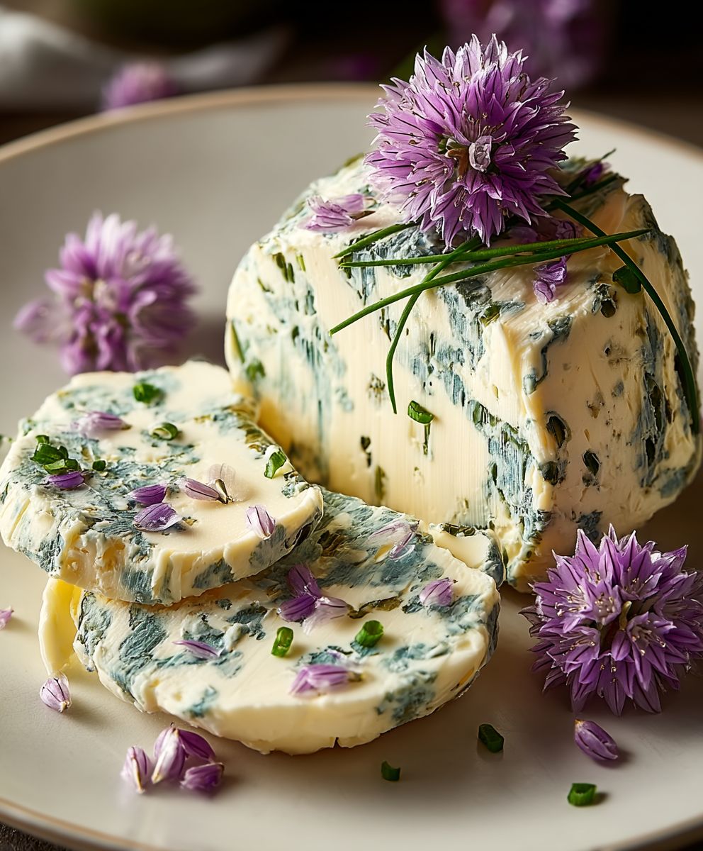 Beurre aux fleurs de ciboulette