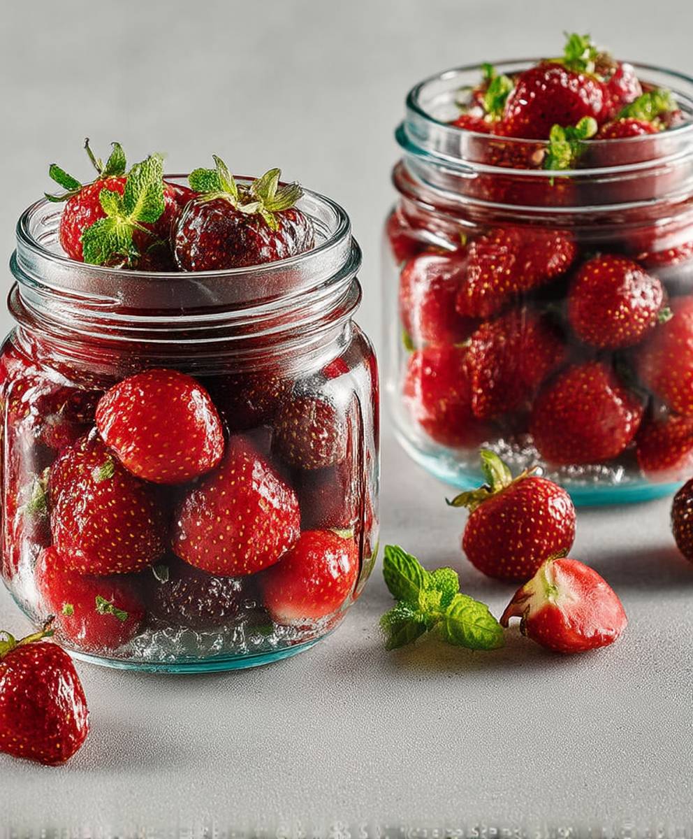 Conserver les fraises