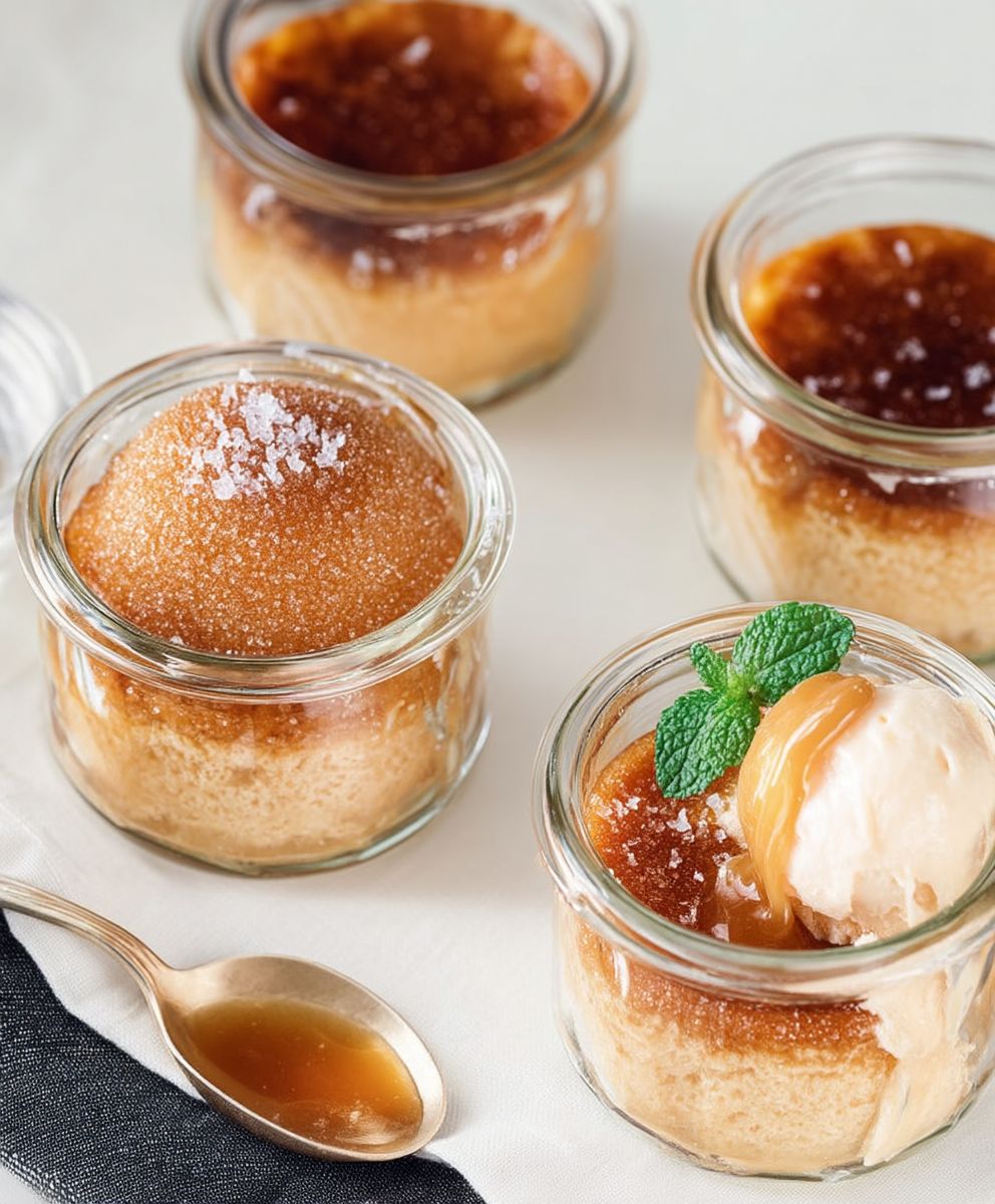 Tarte au sucre en pot