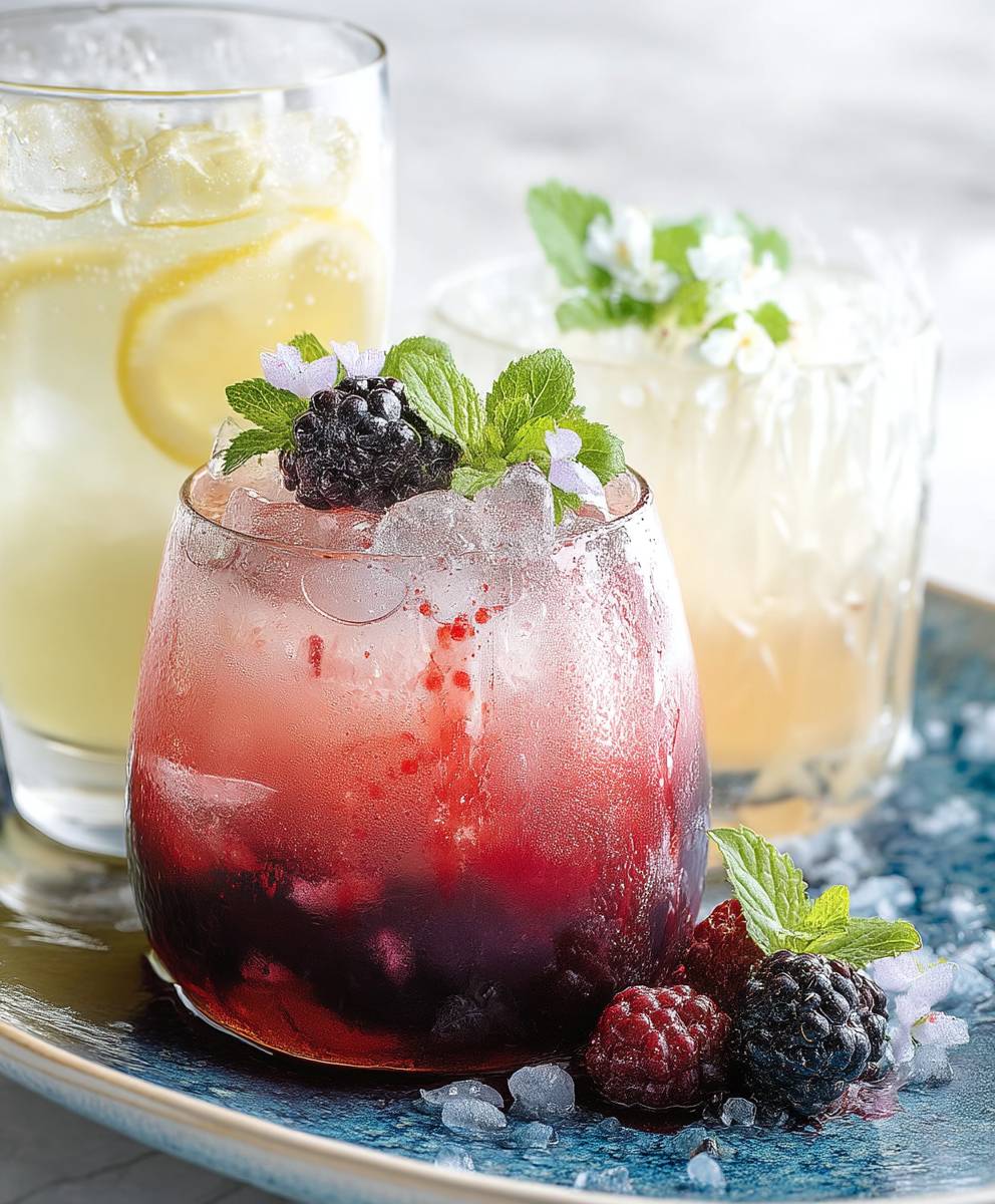 Bramble cocktail facile