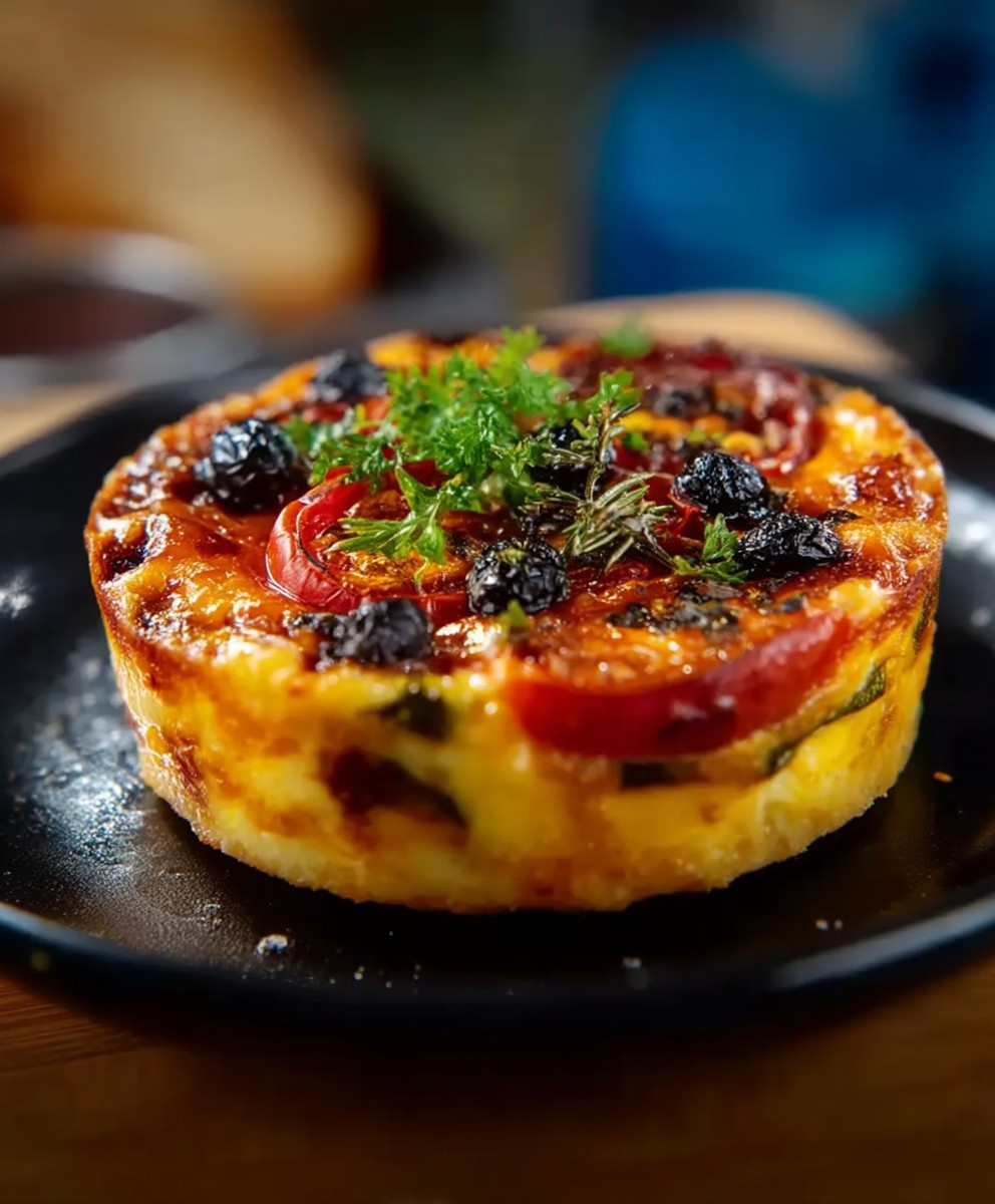 Flan provençal salé légumes